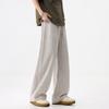 New Summer Lyocell Linen Pants Men's Thin Wide-leg Scimitar Pants Casual Trousers Men's