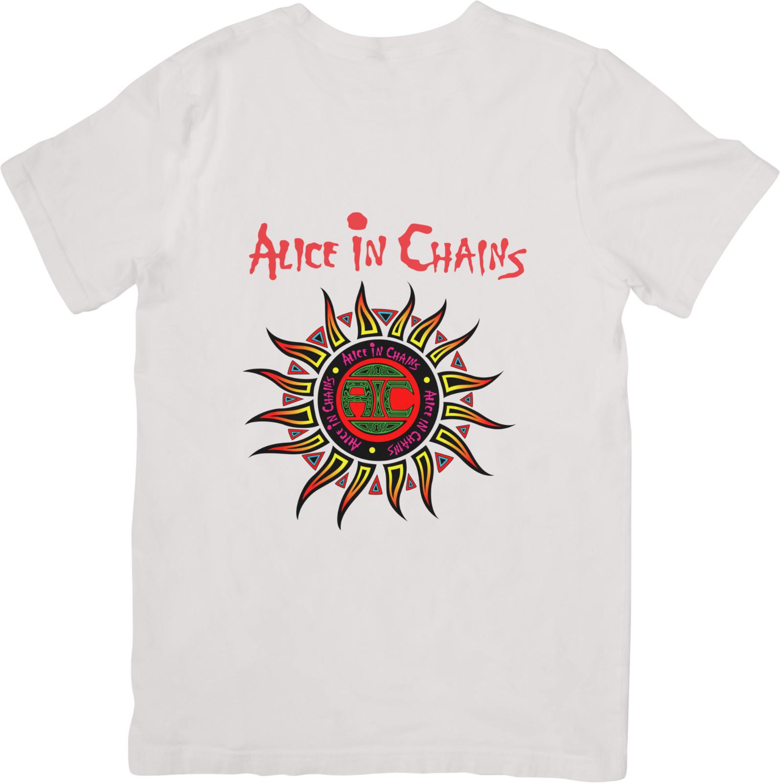 

Alice in Chains Music Unisex Fit for Men Women Quality Cotton T-Shirt M