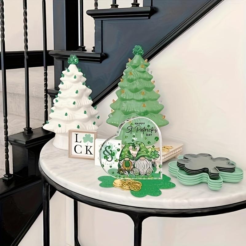 St. Patrick's Day Acrylic Sign, Not Lucky Just Blessed Gifts, Home Office Desktop Decoration, Sill Clover, Nurseries, Home Desk Living Room Acr