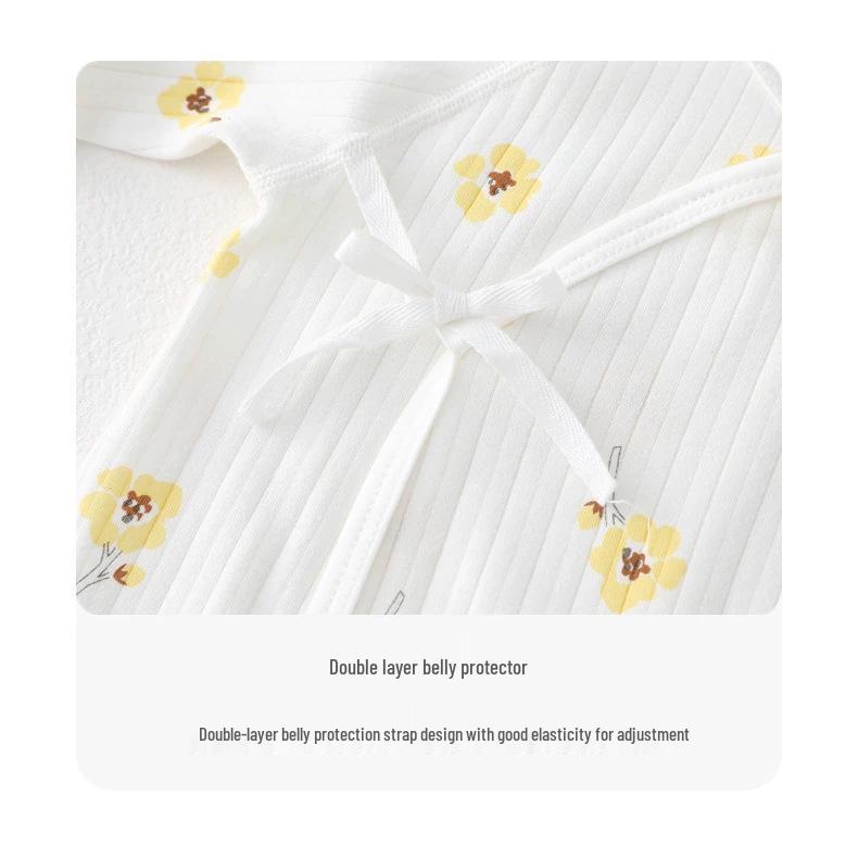 Newborn Butterfly Bodysuit: Boneless Crawling Suit, Side-Opening, 0-6 Months, Spring & Autumn