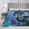 Soft BlanketBoy Girl Picnic  Films Avatars  Throw Blanket  Flannel Bedspread For Couch Bed Street Trend Sofa Bed Cover