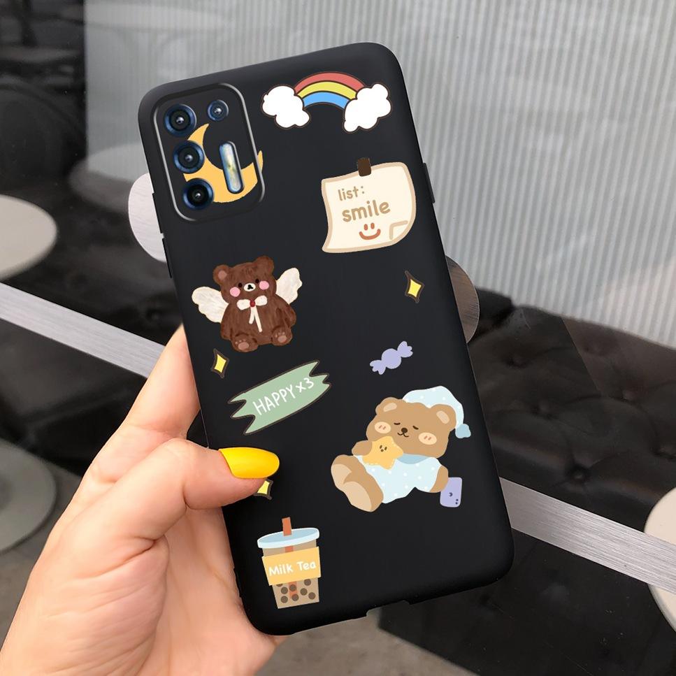 Handyhülle Für Motorola Moto G 9 Plus 2020 Rückseite Abdeckung Hülle Cartoon Silikon Weich Hülle Für Moto G9 Plus 6.81' XT2087-1 Funda