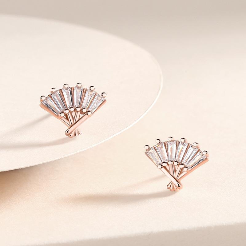 

Танциз стерлингового серебра 925 пробы циркон серьги серьги-капли для женщин подарки на свадьбу розового золота