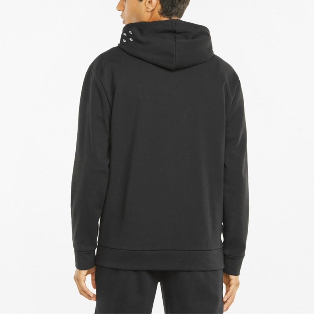 Puma Winterized Fleece-Lined Hooded Jacket Men Outerwear Black 84652801