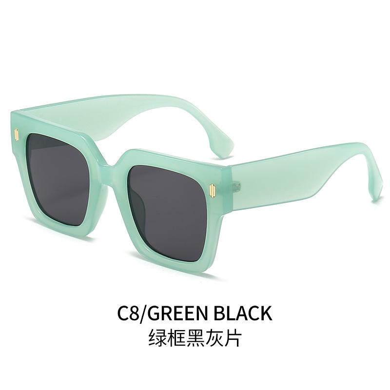 Trendy Square Sunglasses for Women & Men Fashionable UV Protection Glasses Stylish Shades for Sun Protection Must-Have Eyewear