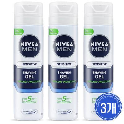 Männer Sensitiv Rasiergel 200ml 3 Stück