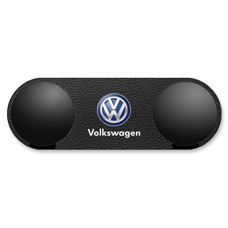 

Для автомобиля Volkswagen Аксессуары Липкий Крючок USB-Кабель Двойной Крючок Органайзер Аксессуары Для Volkswagen VW Golf 5 7 Passat Polo GTI чёрный