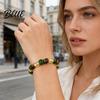Eco-friendly Bracelet Sustainable Natural Faux Crystal Stretchy New Mom Gift