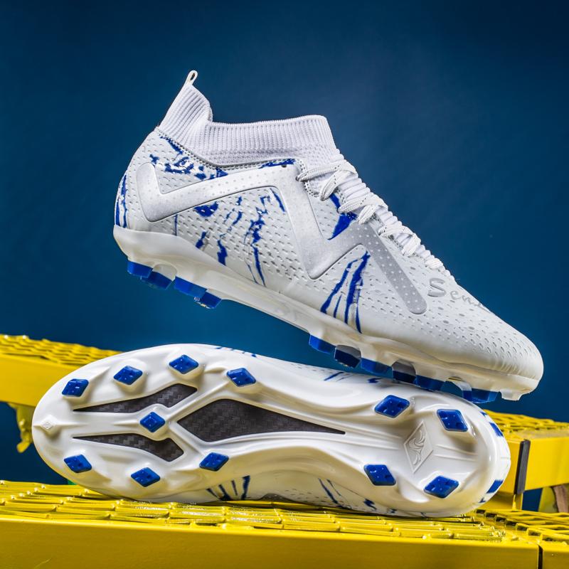Herren Fußballschuhe Society Fußballschuhe Freizeit Hohe Qualität Professionelles Feld Studenten Training Sport Nocken Fußballschuhe
