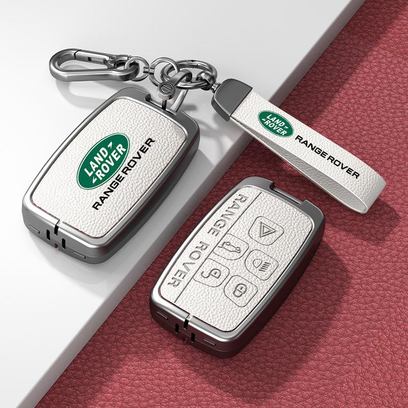 Land Rover Schlüsseltasche: Passend für neuen Range Rover Sport, neuen Defender, Discovery 5 - Schutzhülle für Autoschlüssel für Männer & Frauen