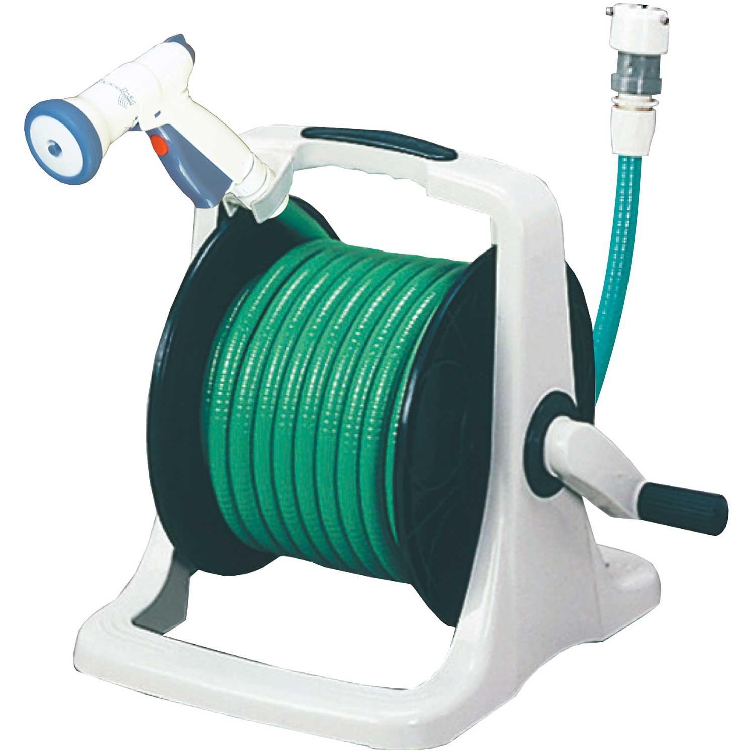 

TOYOX Olenly EX 20 type hose reel that is resistant to and crushing hoses EXR-20S bending, twisting, [2-year warranty]