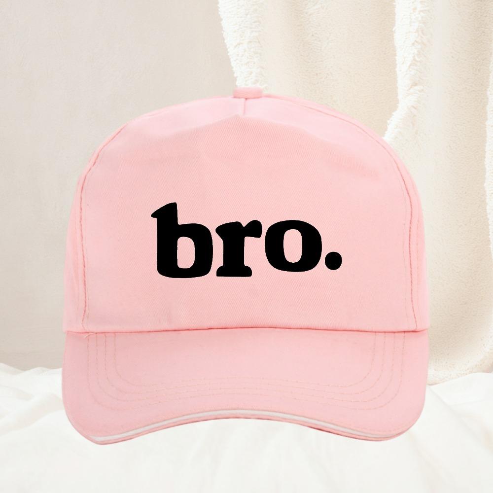 BroLetter Print Baseball Cap Spring Autumn Outdoor Adjustable Casual Hats Sunscreen Hat