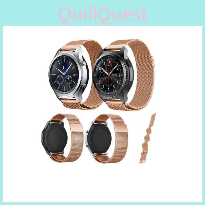 Elegant Milanese Magnetic Stainless Steel Watch Band Strap For Samsung Gear S3 Frontier
