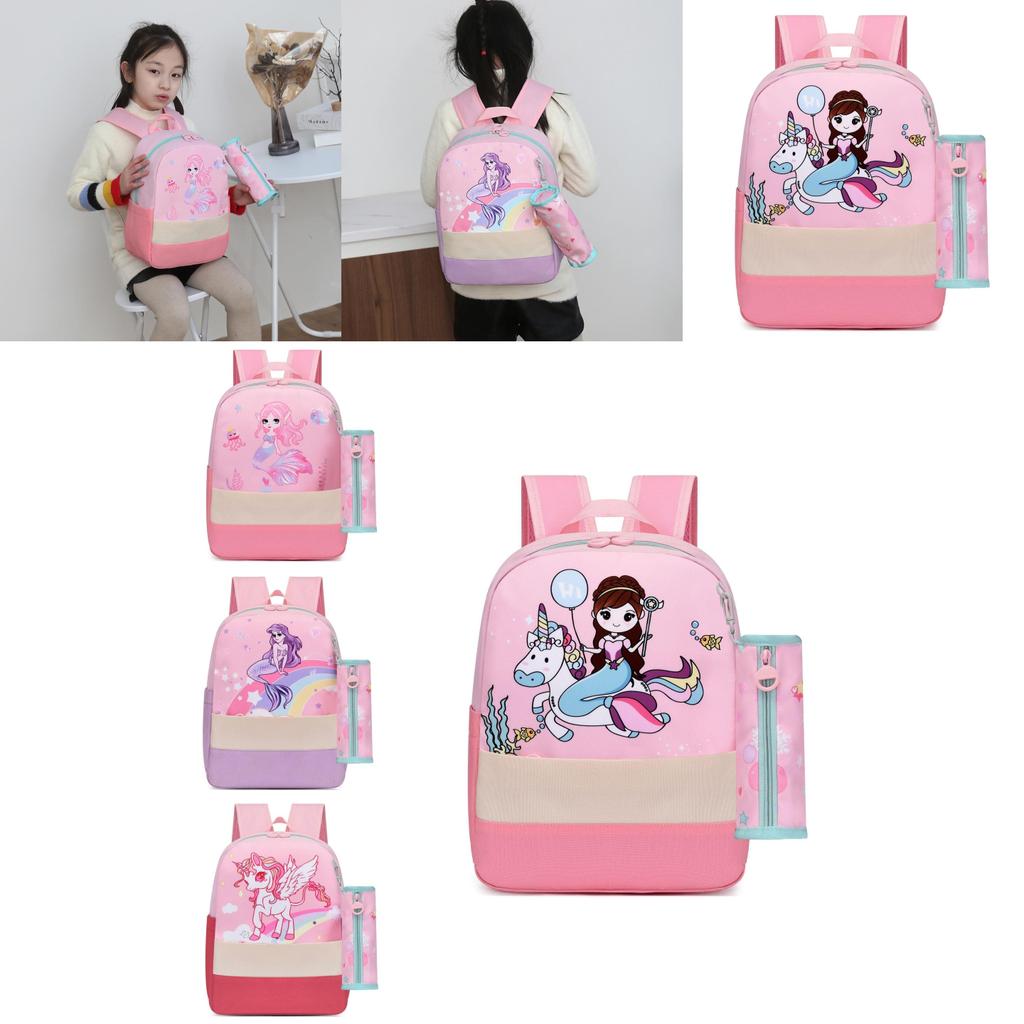 Fun And Cute Breathable Durable Canvas School Backpack For Boys And Girls