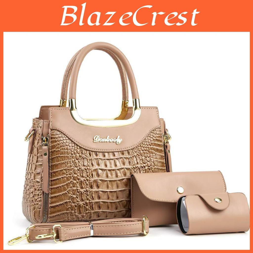 Urban Minimalist Pu Handbag With Zipper Closure For Daily Use