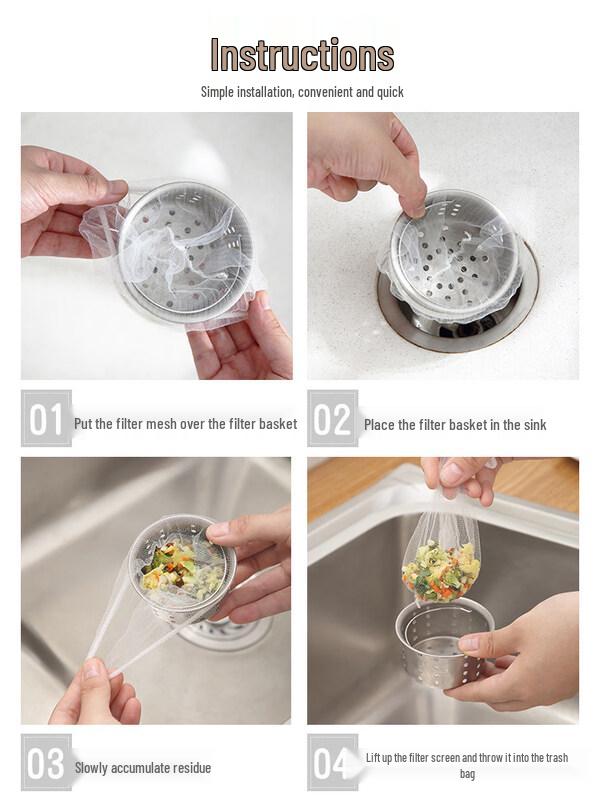 Disposable Kitchen Sink Strainer