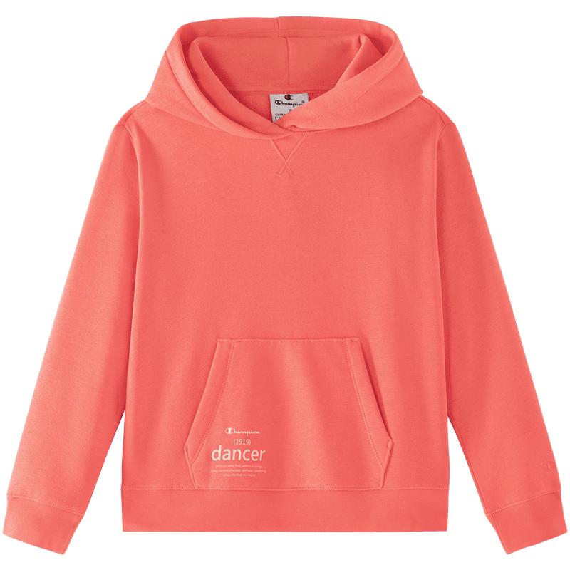 Champion Girls  Hooded Fleece Sweatshirt L