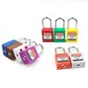 OEM Nylon 38mm 76mm Shackle Steel Insulation Security Lockout Best Safety Padlock LOTO Locks
