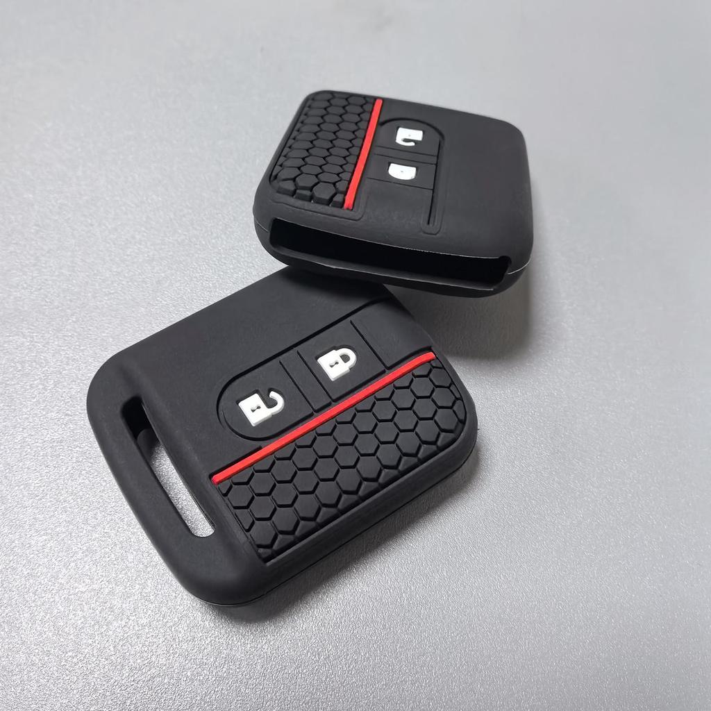 Nissan 2-Button Sylphy Honeycomb Silicone Key Cover for Mechanical Key Remote