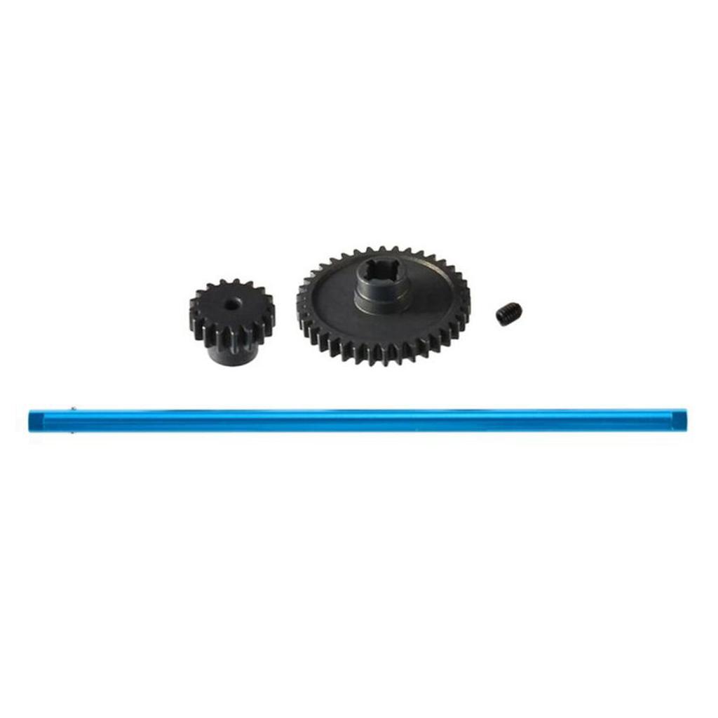 for Wltoys XKS 1 18 RC Car Metal Differential Kit 38T Gear 17T Gear Differential Carrier Drive Shaft Steering Hub