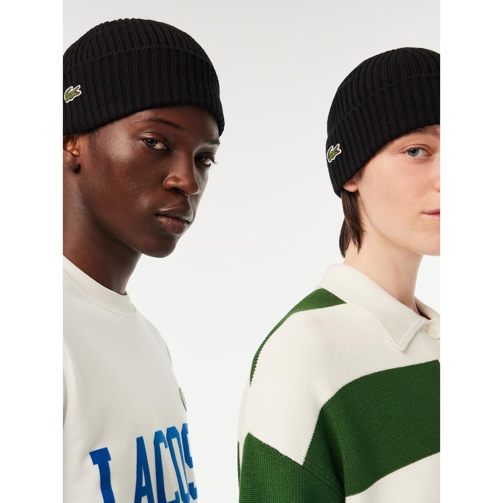 Lacoste Publiczna Wełniana Czapka Zimowa Rb0001 54n 031 q2nRb0001 54n031