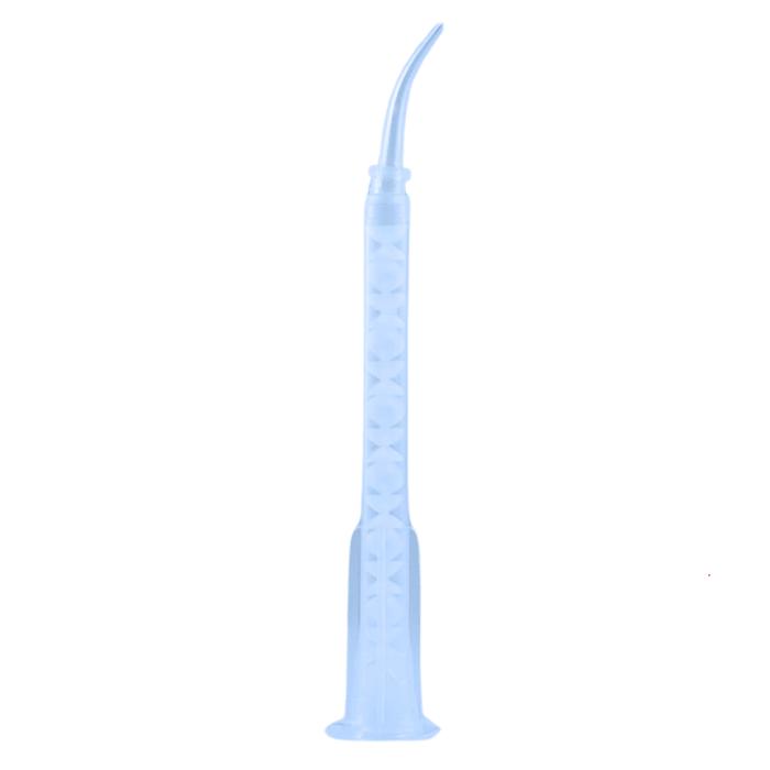 Static Mixer For 2K Adhesives 50 Mah 05-13D, Curved Tip 13 , Precise Mixing Of Epoxy Resins, Silicones, Sealants