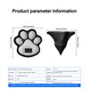 Solar Lawn Light Buried Light Garden Decoration Dog Paws Light Outdoor Waterproof Garden Courtyard Landscape Pathway Solar Light