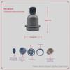 E27 Waterproof High-Temperature Resistant Infrared Heat Lamp Holder for Farms