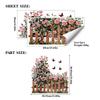 Rose Trellis Floral Wall Sticker Self-Adhesive Removable Waterproof Home Decor