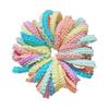 50Pcs Hair Ties Girls Candy Color Elastic Hair Band Baby Cute Trendy Comfortable Headwear Hair Ties Kid Hair Accessories