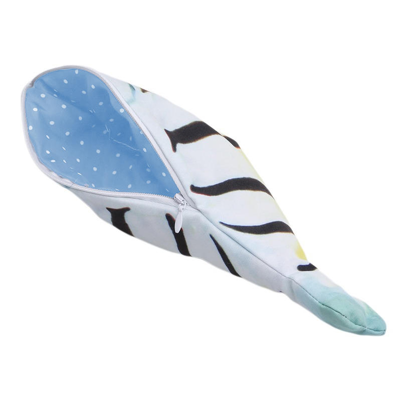Creative Kawaii Korea Style Fish Shaped Pencils Case Bag Portable School Stationery Makeup Box
