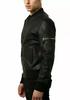 AL KHALID NEW DESIGNER Men's Black Leather Jacket 100% Real Lambskin Moto Biker CoatJacket