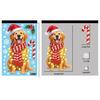 New Christmas Party Decoration Creative Bells, Reindeer, Santa Claus, Electrostatic Stickers, Snowflakes, Snowmen, Glass Stickers