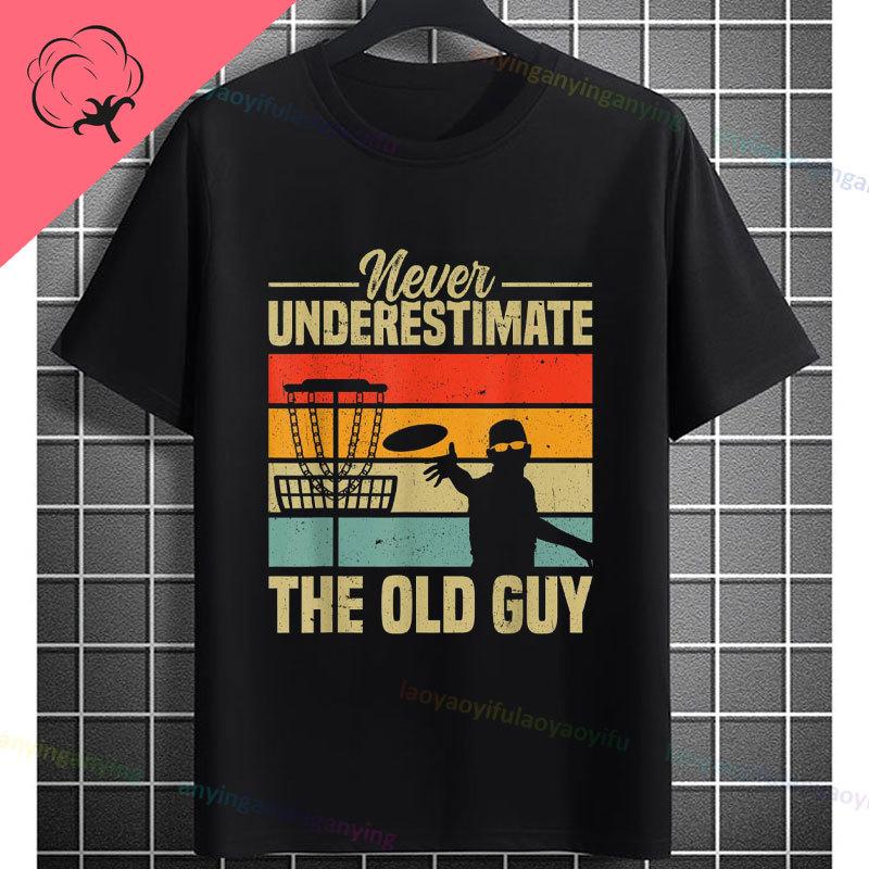 Lustiges Ich Liebe Es Wenn Meine Frau Mich Disc Golf Spielen Lässt Grafik T-Shirt 100% Baumwolle Kurzarm Humor Stil Lässiges Sport T-Shirt