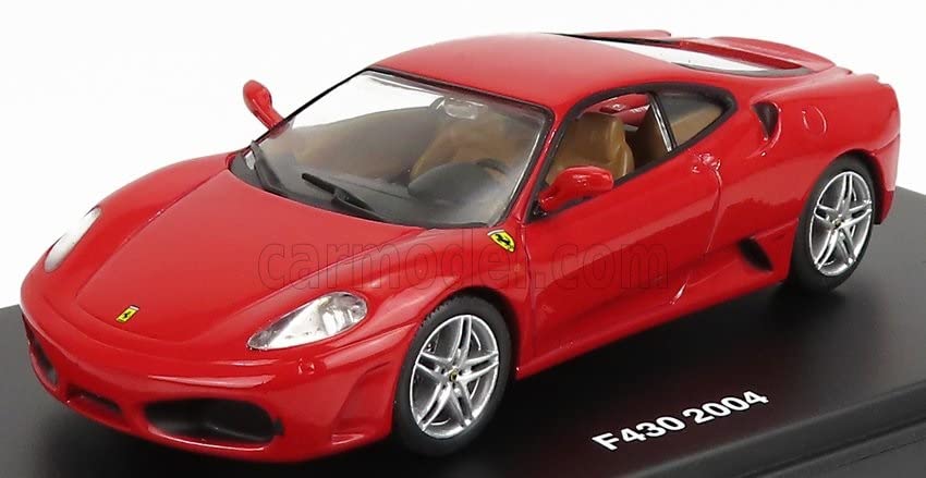 Ferrari minicar FERRARI F430 2004 with case 1/43 (red) [item]