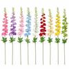 Long Stem Artificial Flowers Branch Hyacinth Style Silk Fake Flower Long Branches Decorative Delphinium Branch