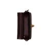 Coach Dinky 18 Classic Monogram Turnlock Chain Shoulder Bag Canvas And Leather Crossbody Small Women Crossbody Bag Coffee-Brown C5281-B4S0M