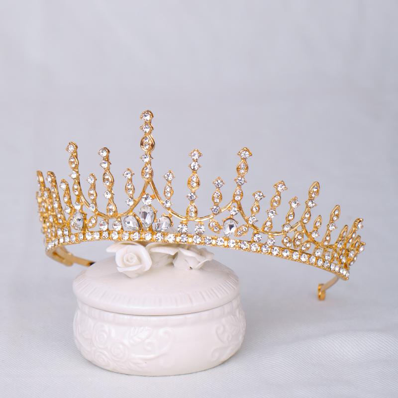 

Барокко Винтаж Золотые Кристалл Павлин Свадебные Диадемы Cz Короны Стразы Драгоценные Диадемы Невесты Ободки Свадебные Аксессуары Для Волос