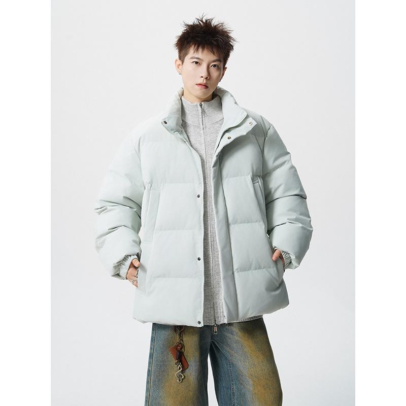 

Men s Trendy Hooded Cotton Puffer Jacket - Thick, Warm Winter Coat XL