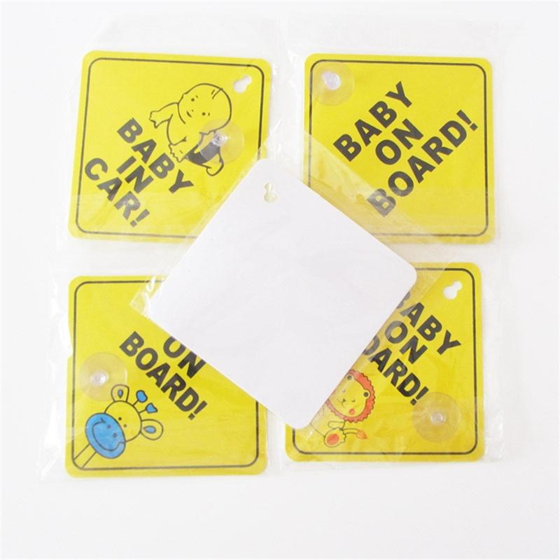 Baby On Boards Car Stickers Waterproof Baby On Boards Decal not  Magnetic Baby Sign Car Decal for Maximums Road Safety