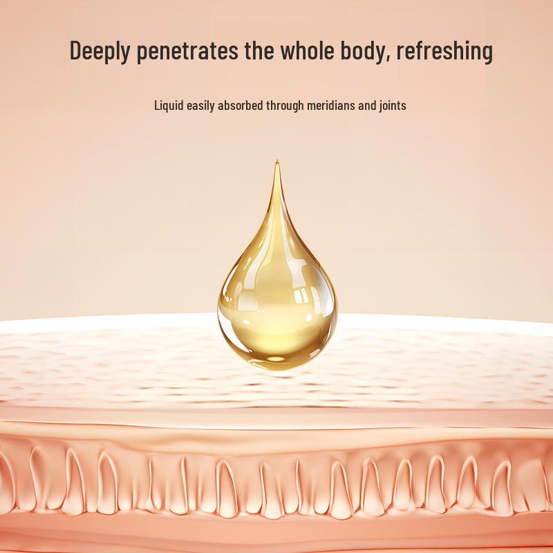 Golden Bone Oil: Joint & Muscle Warming Essential Oil for Neck, Shoulder, Waist, and Leg Pain Relief