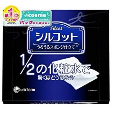 Unicharm Shirucotto Uruuru Cotton Pads (40 Sheets)