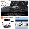 3.16" Triple Lens Dash Cam for Taxi & Commercial Vehicles - 3-Way Front/Interior/Rear Loop Recording