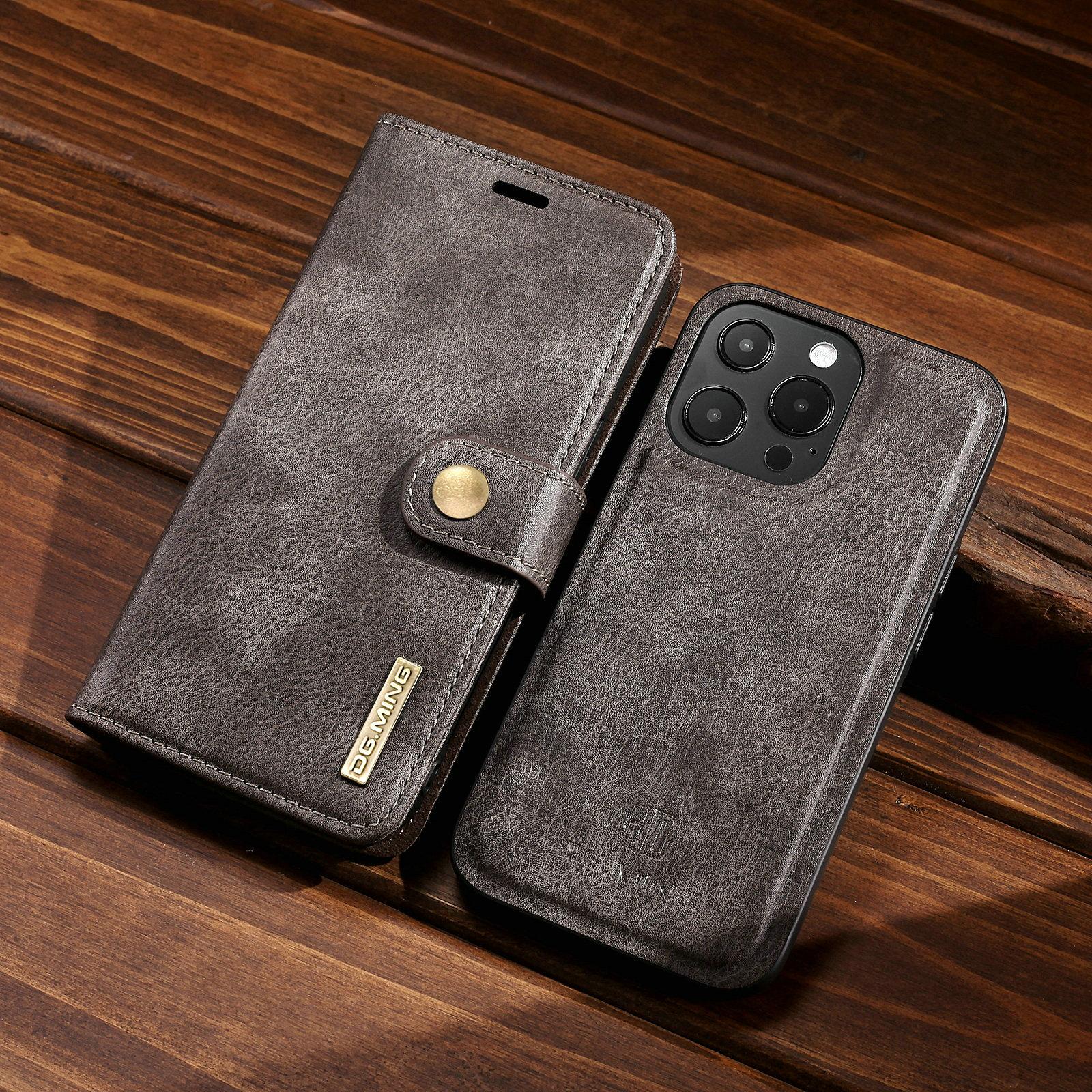 

Роскошный чехол-кошелек из натуральной коровьей кожи в стиле ретро для iPhone 12 Pro, Xiaomi Redmi Note 10, Huawei Samsung Google OnePlus, откидная крышка-подставка iPhone 11 Pro MAX серый