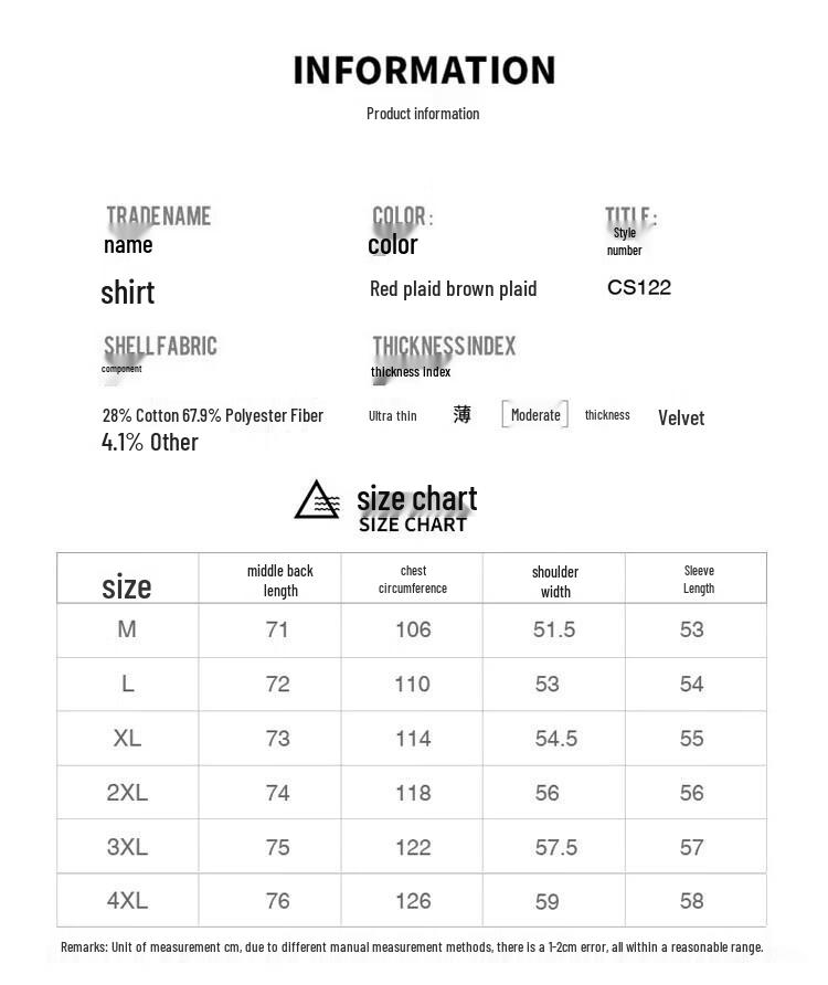 Yalu Men's Loose Fit Plaid Short-Sleeve Shirt