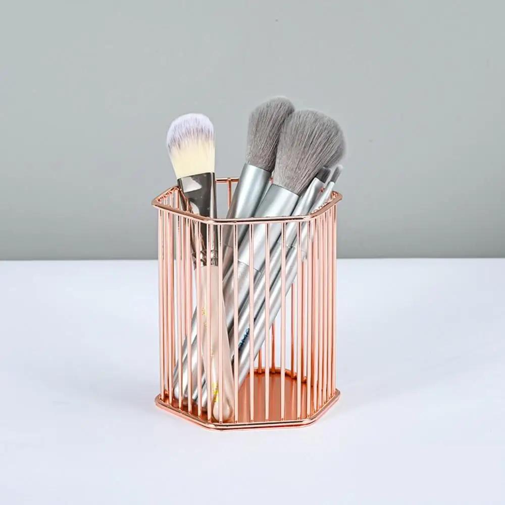 6 Colors Iron Storage Rack Desktop Book Pen Storage Box Large-Capacity Basket Home Office Student Dormitory Sundry Container New