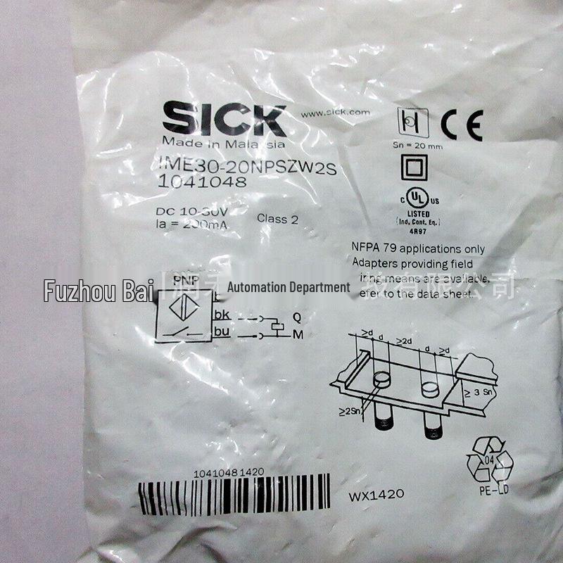 IME30-20NPSZW2S SICK Inductive Proximity Switch, IME30-20NPSZC0S, Brand New, In Stock