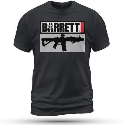 Men's and Women's T-shirts BARRETT Ammunition Guns Firearms T-Shirt Size S-5XL