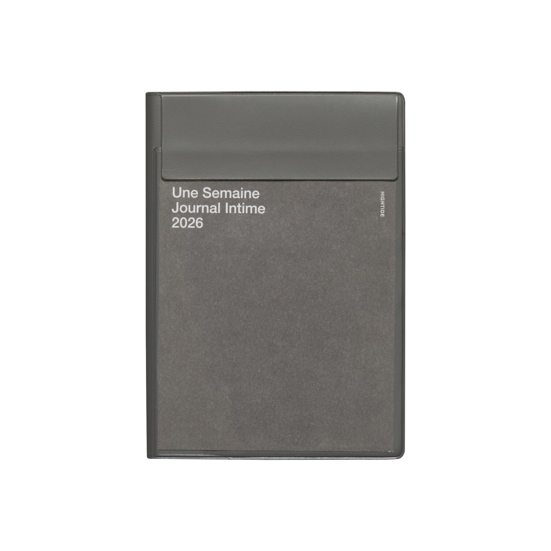 

HIGHTIDE / Iris Charcoal Gray / B6 Weekly Block / March 2026 Start / Weekly Schedule Book