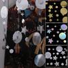 Golden Circle Dot Star Garland Banner 4m Party Hanging Decoration  Mother's Day Gift